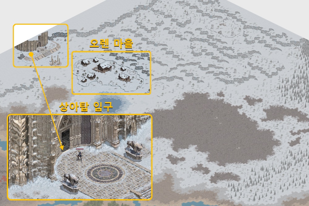 상아탑 지도
